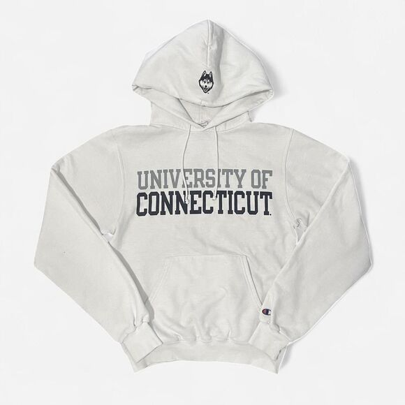 Champion UConn white hoodie - Picture 1 of 3